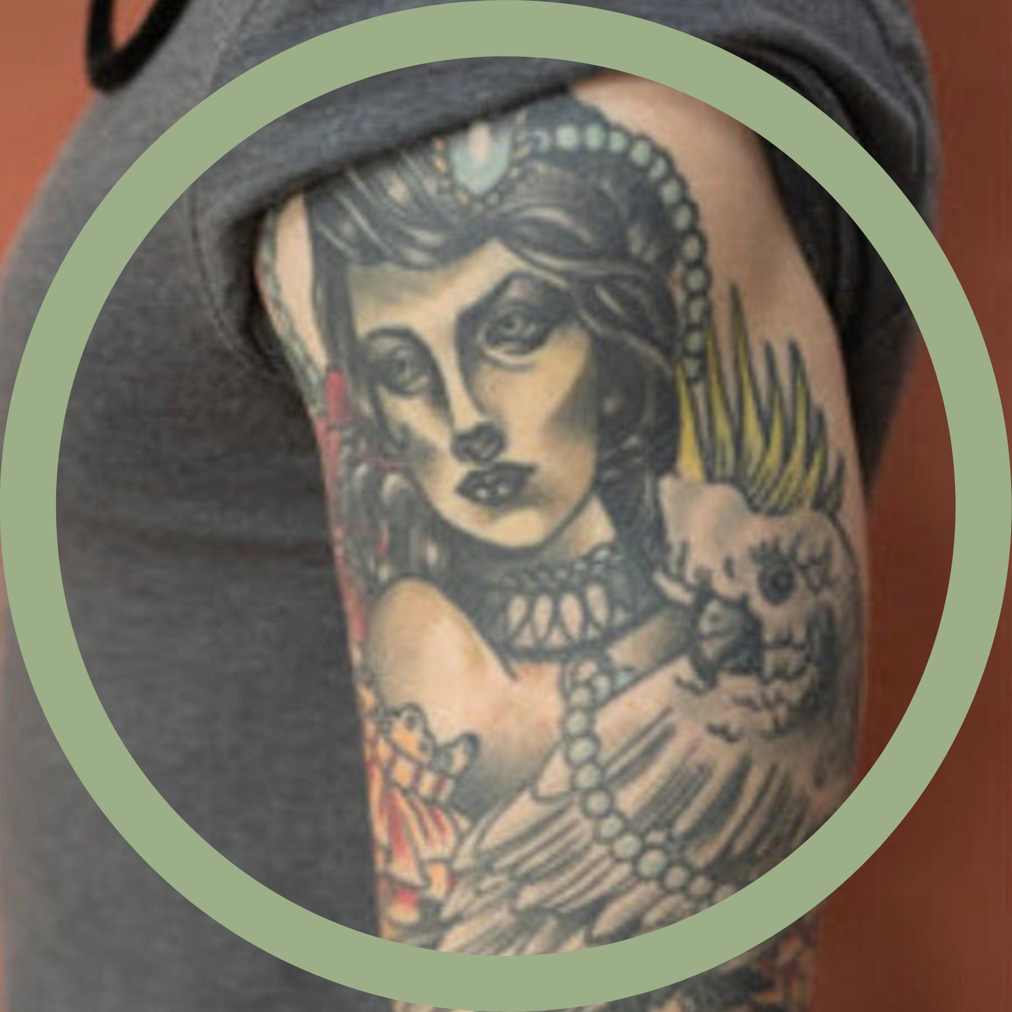 Bad dry tattoo