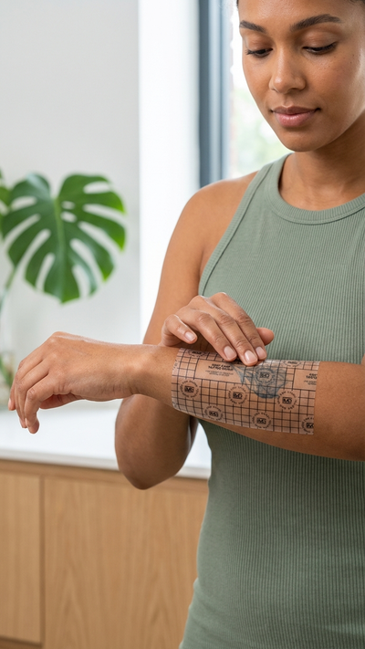 IMD Post Tattoo Patch in Use