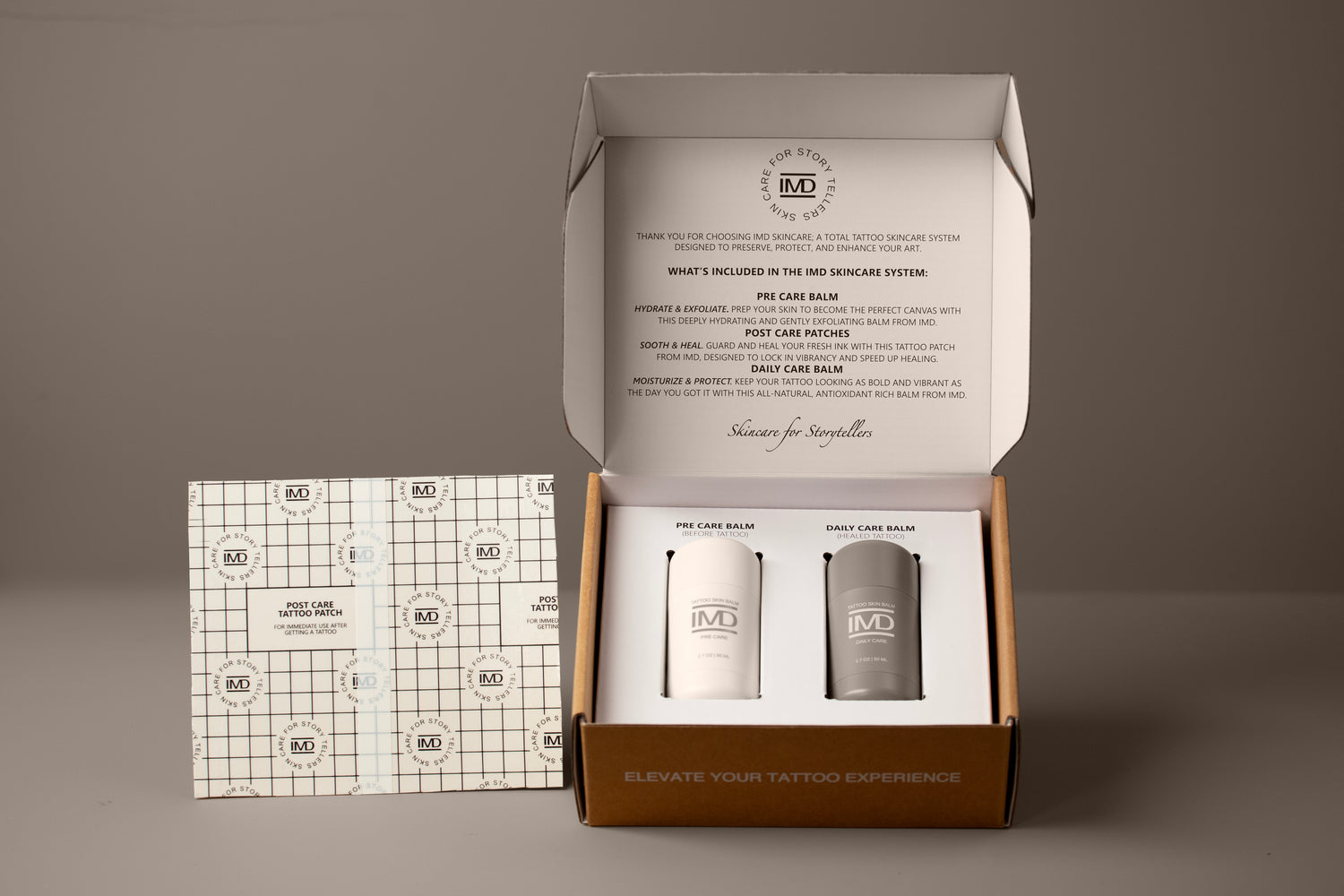 IMD Skincare photo box